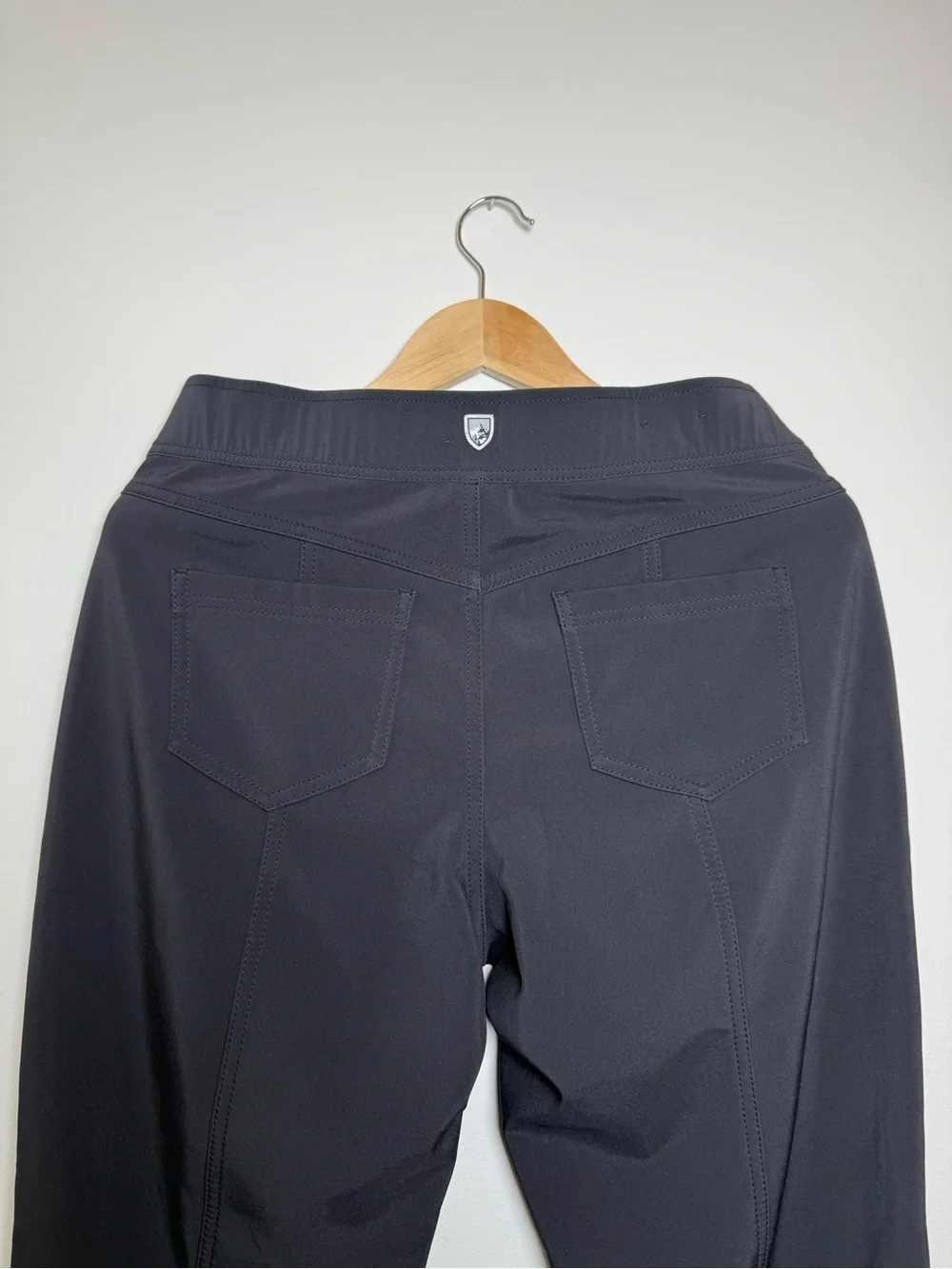 KÜHL Frost Softshell Pants Women’s 8 Black Fleece Lined Hiking Ski Outdoor